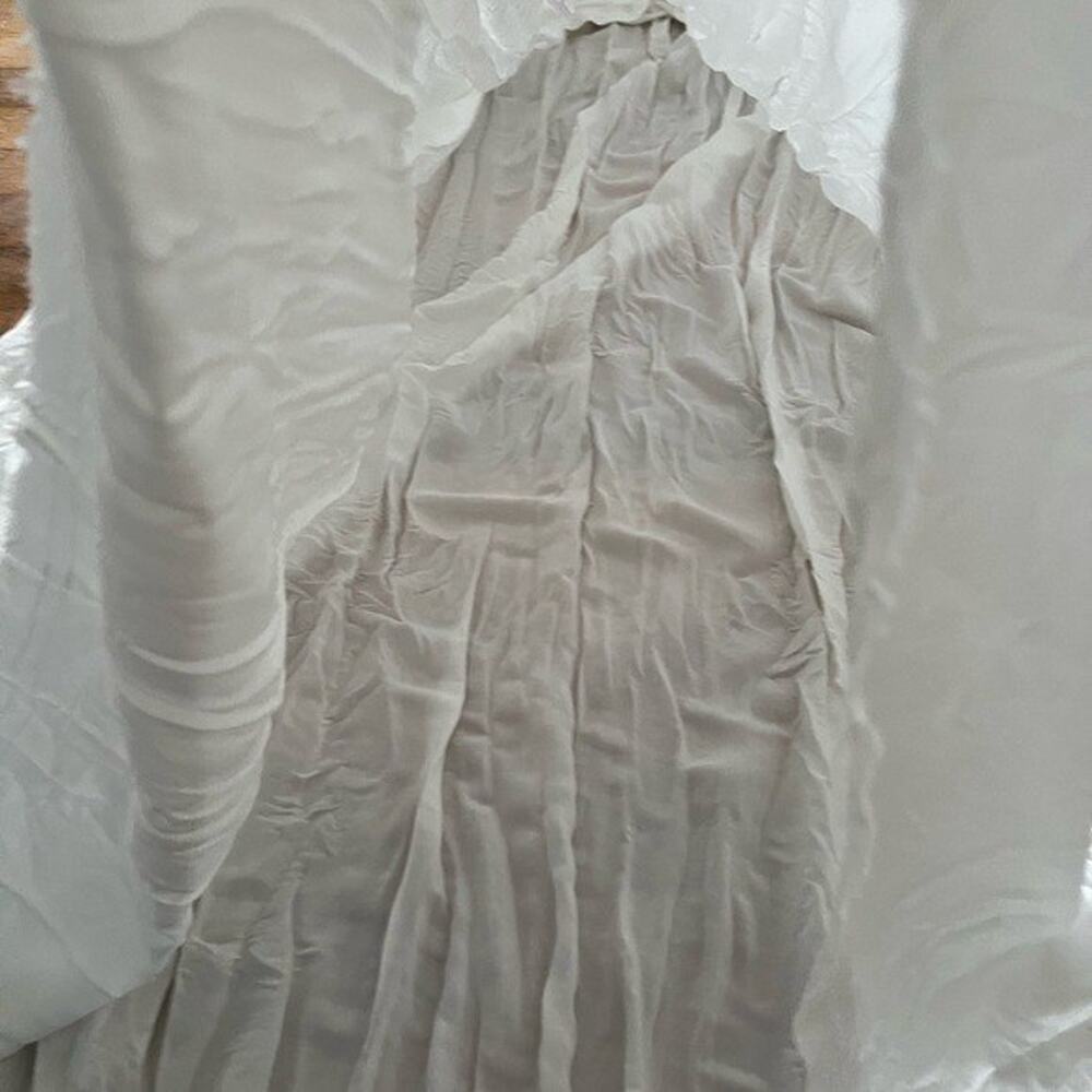 Lulus Snowy Meadow Crocheted Ivory Maxi Dress XL A001472 - Picture 11 of 12